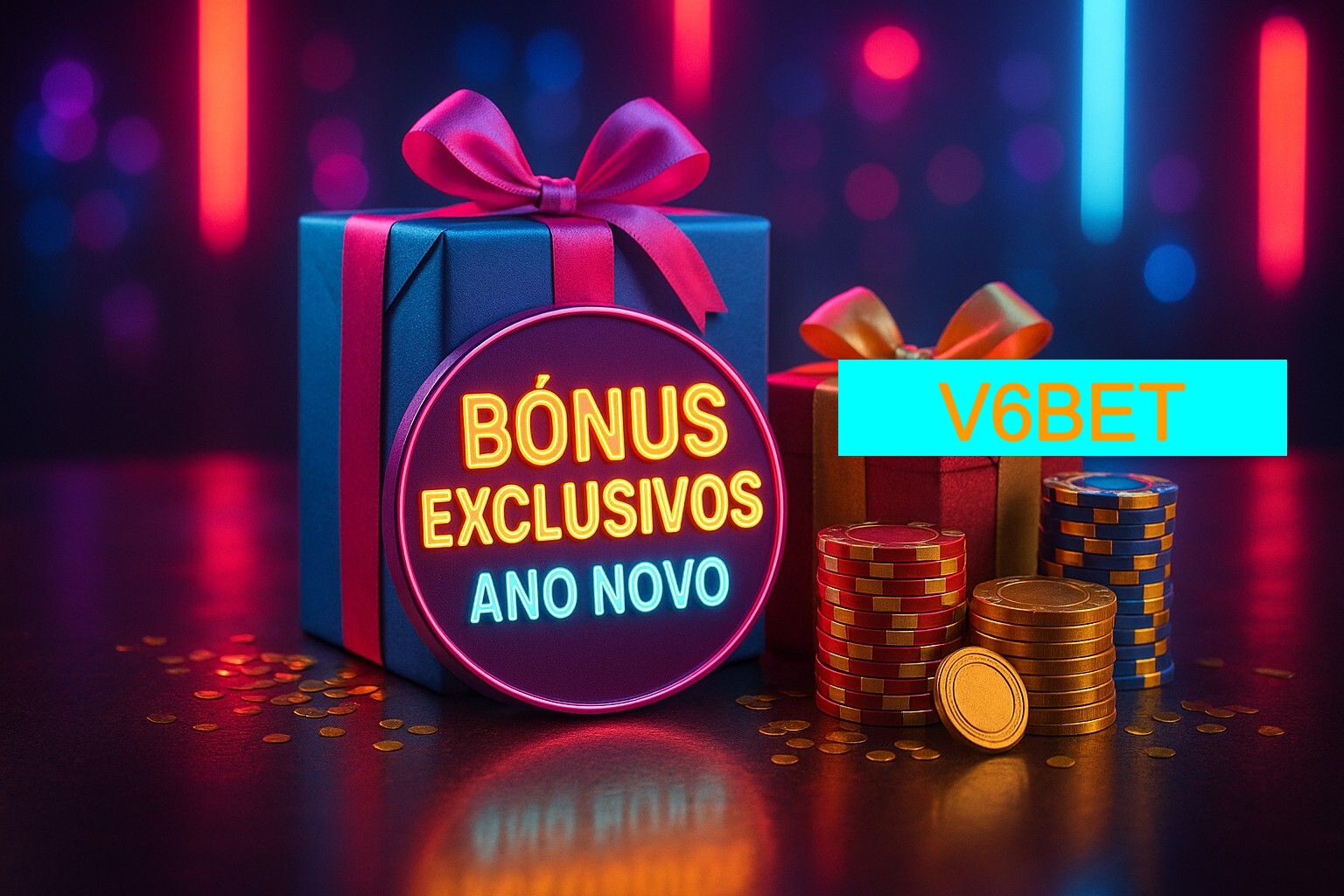 Promoções de Ano Novo no V6BET